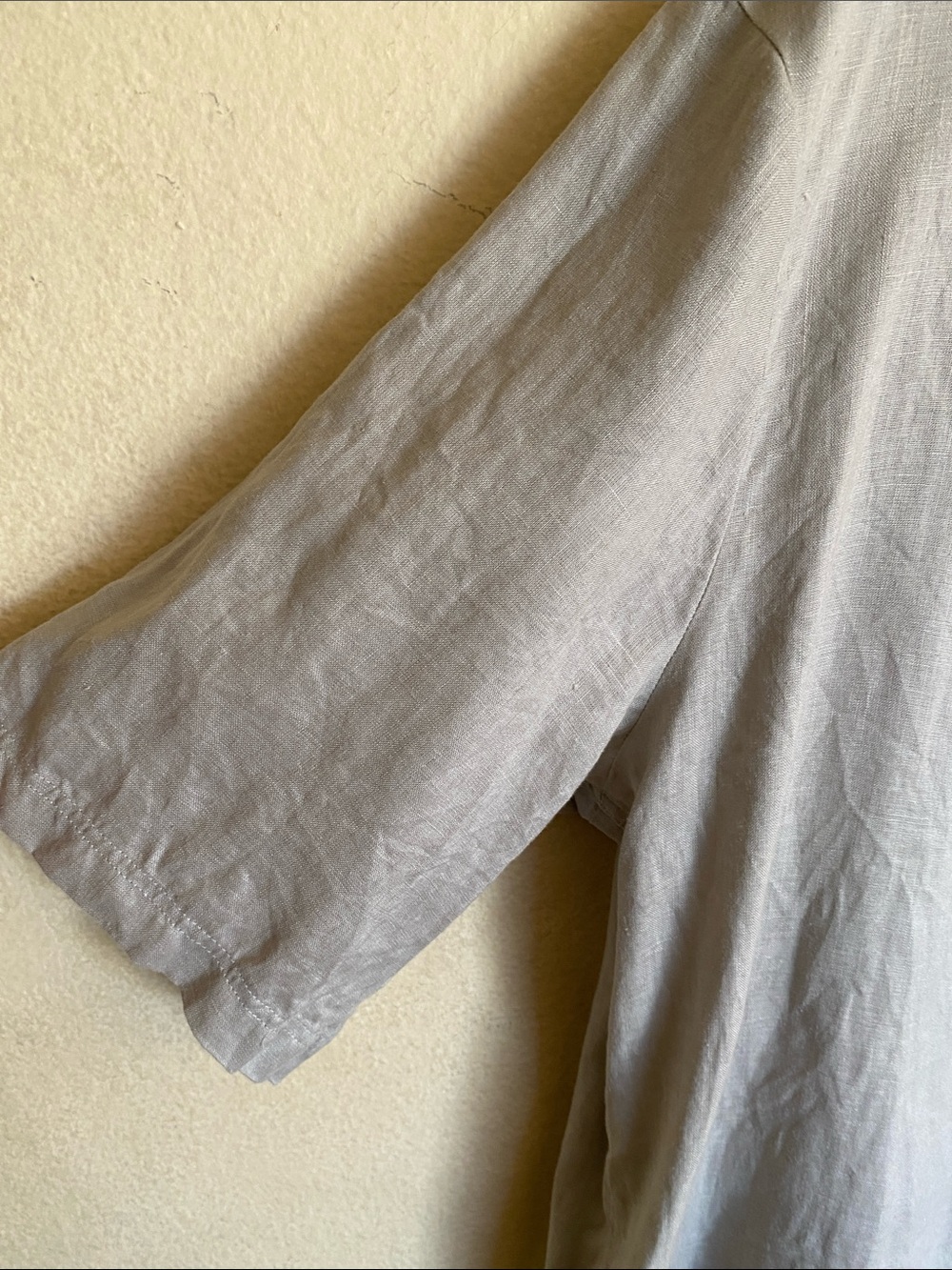 COS 100% True Hemp Short Sleeve Top - Picture 2 of 5